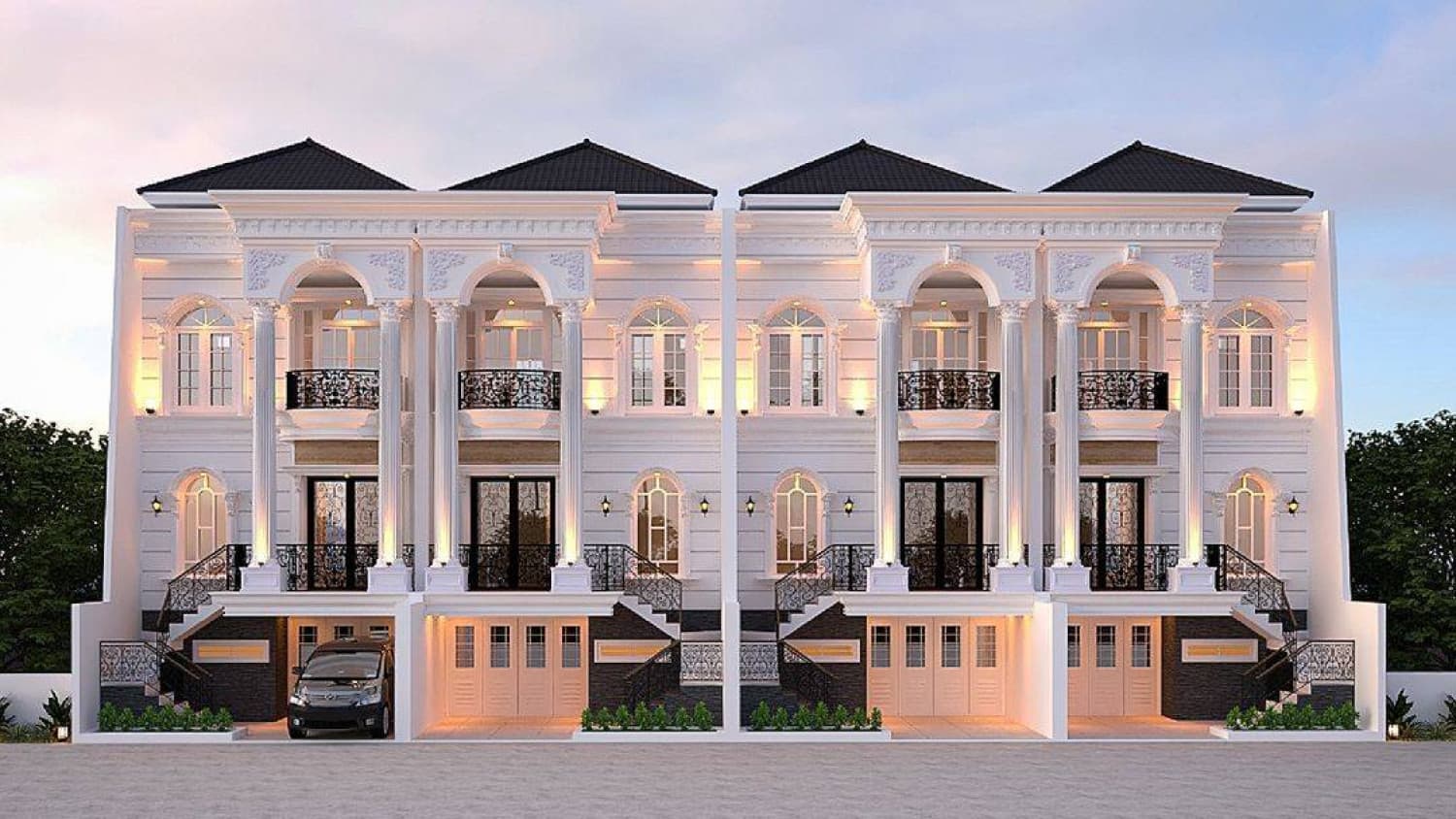 Fasad Greenleaf Jagakarsa Residence