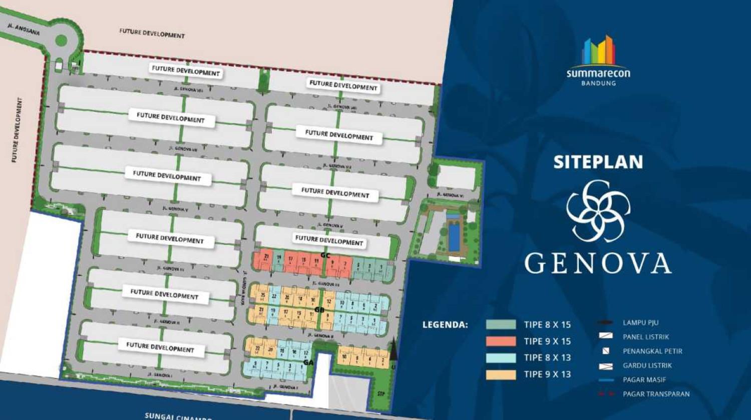 Siteplan Cluster