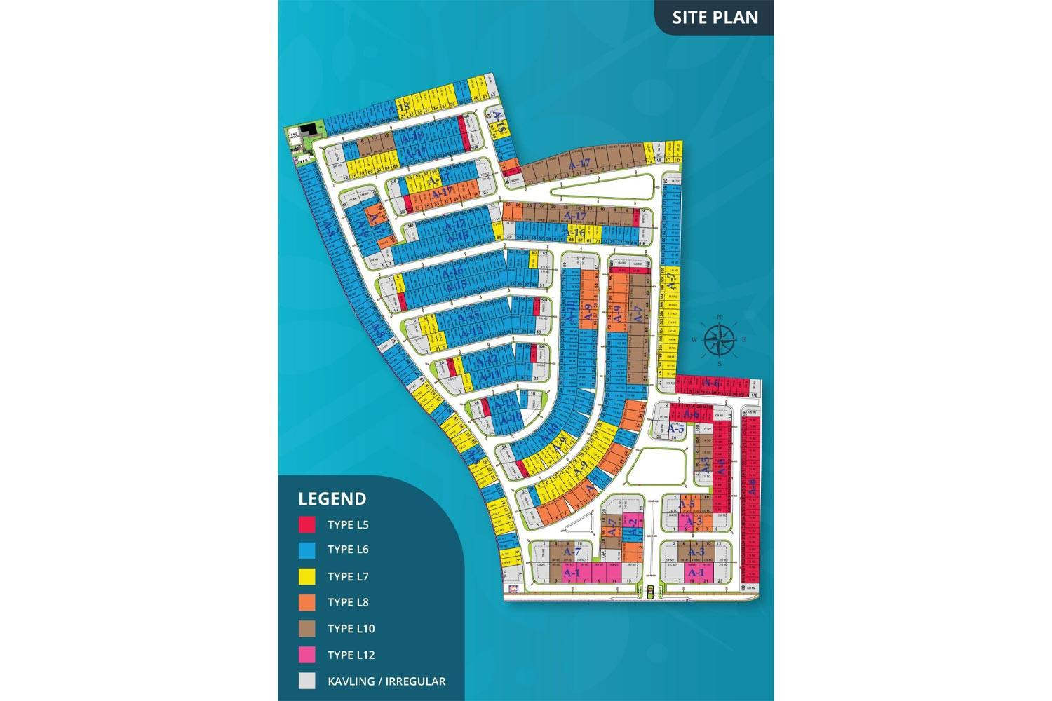 Siteplan Cluster