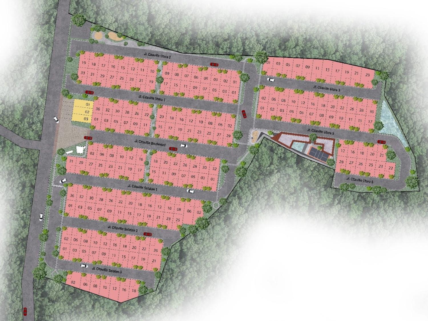 SITEPLAN Citaville Cibubur