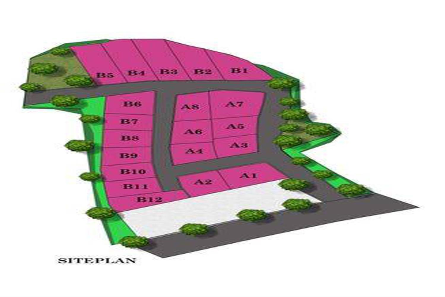 Siteplan Leuwi Gajah Residence