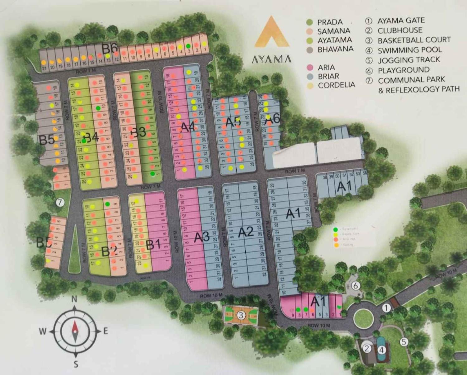 Siteplan Cluster