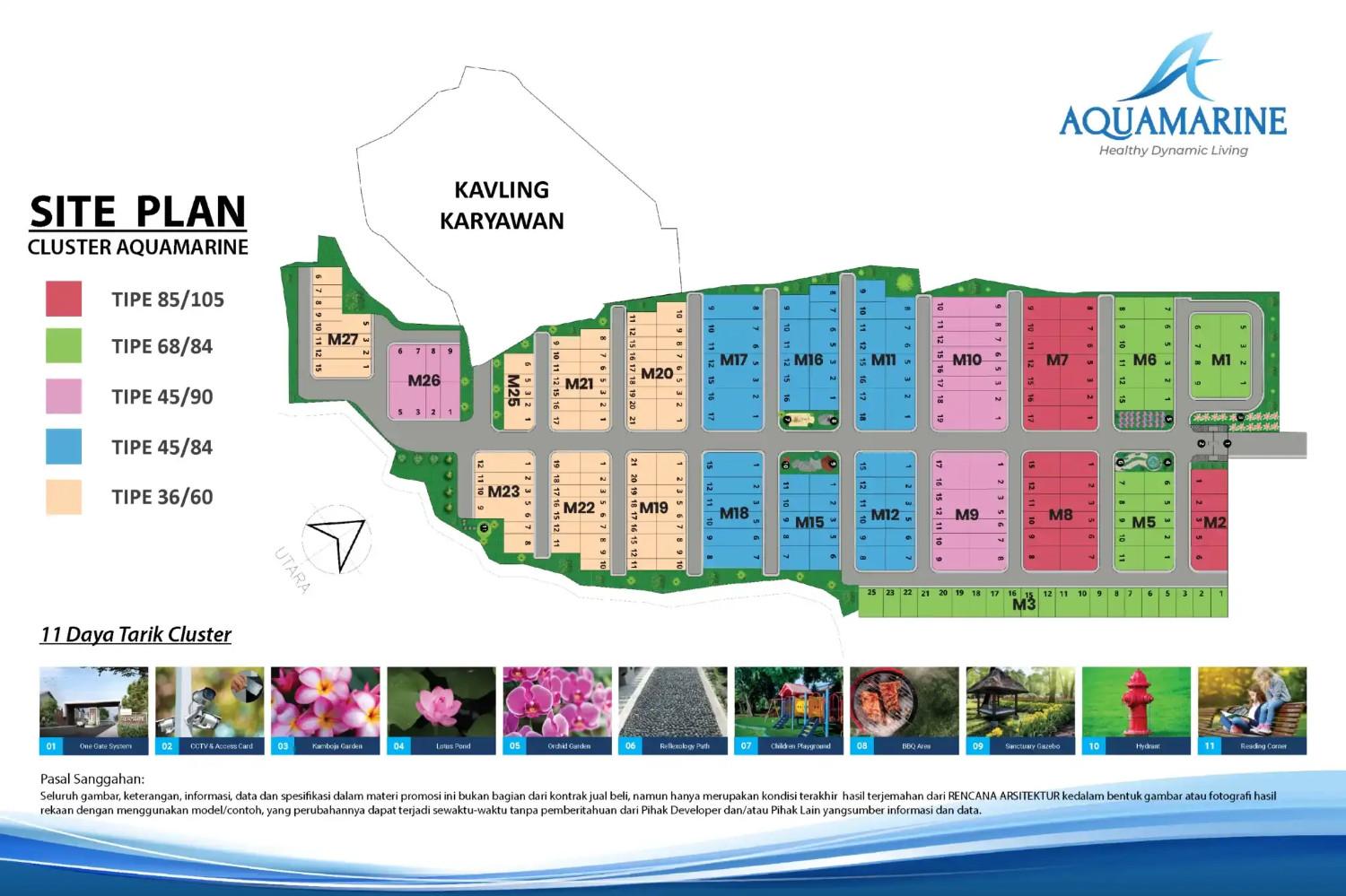 Siteplan Cluster