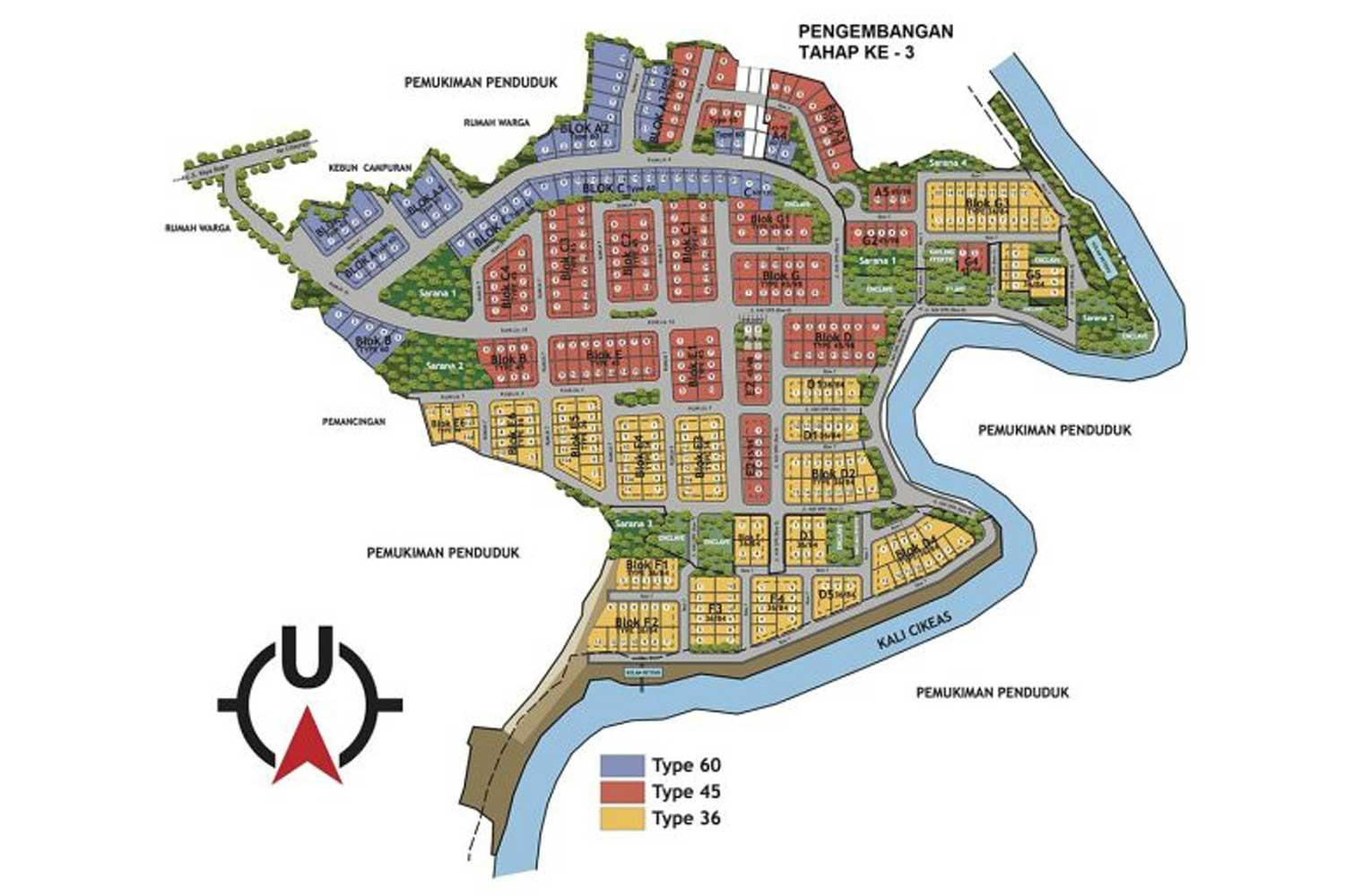 Siteplan Cluster