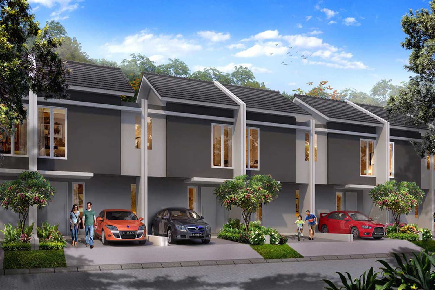 Fasad Flamingo Puri Jaya