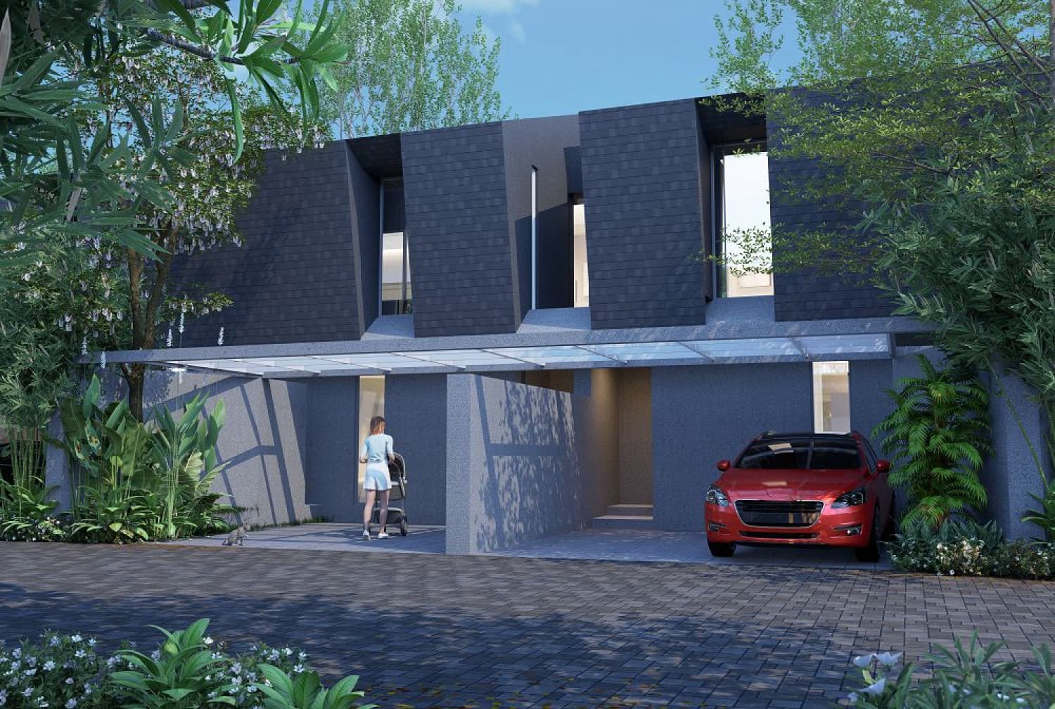 fasad SVA Casa Sawangan