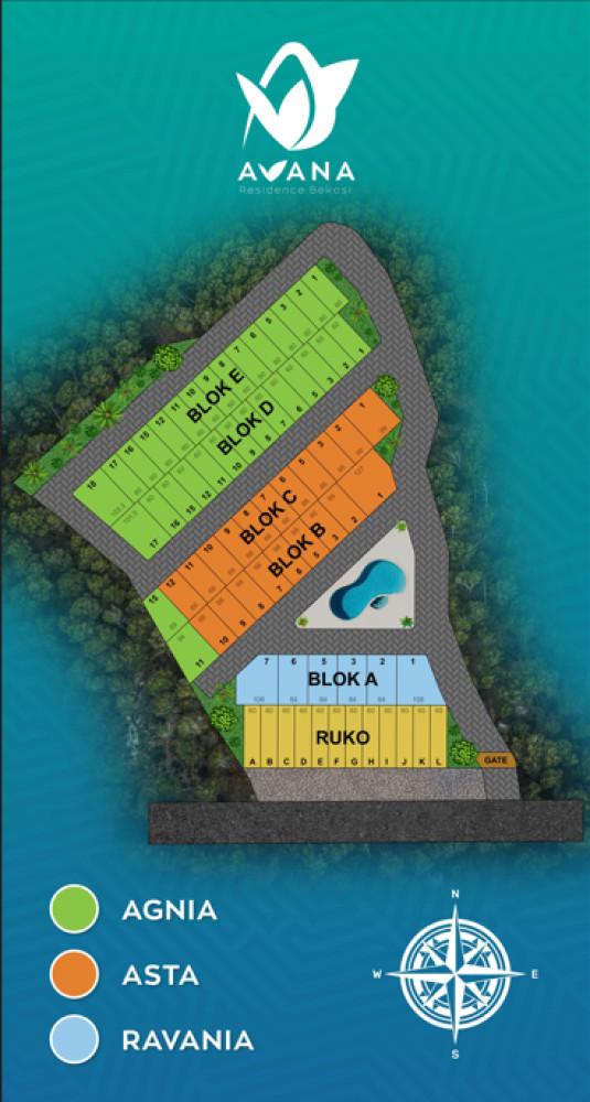 Siteplan Avana Residence Bekasi