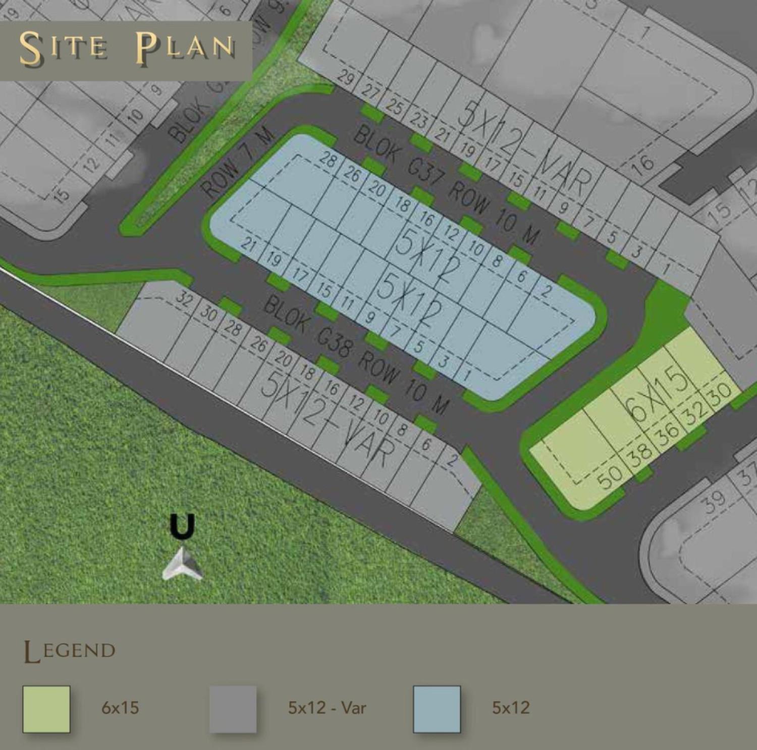 Siteplan Cluster