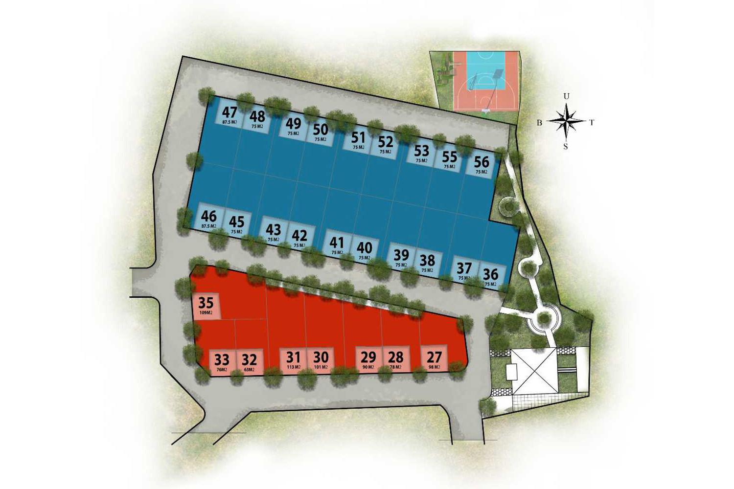 Siteplan Cluster