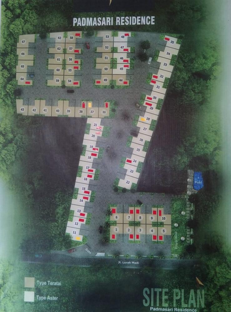 Siteplan Padmasari Residence