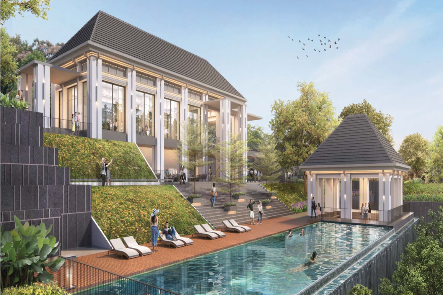 Kolam Renang Maple Residence Summarecon Bogor