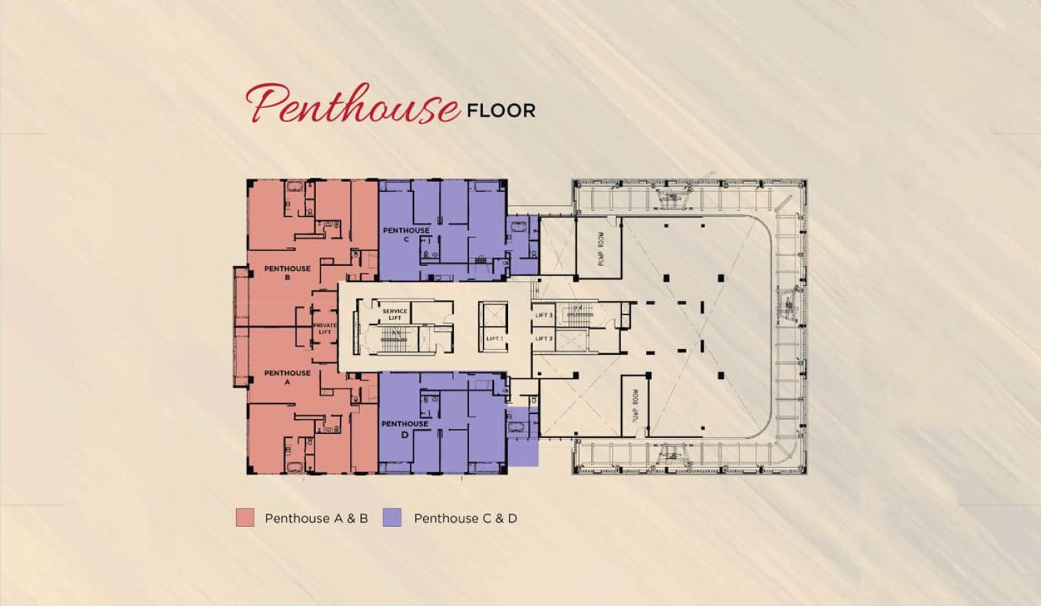 One East Penthouse & Residences Surabaya