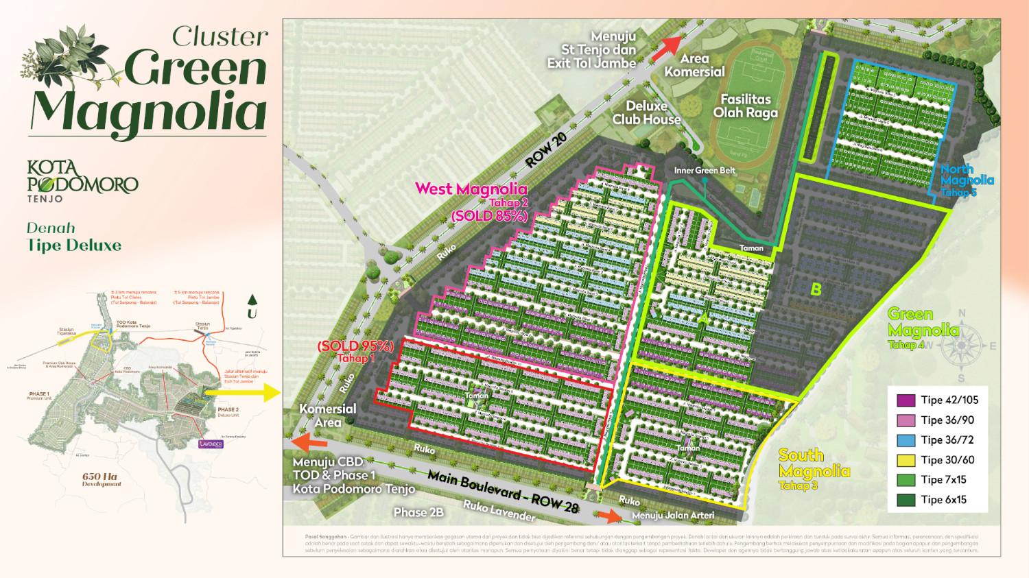 Siteplan Cluster