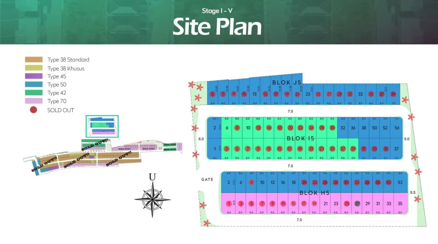 Siteplan Green Lake Natural Living