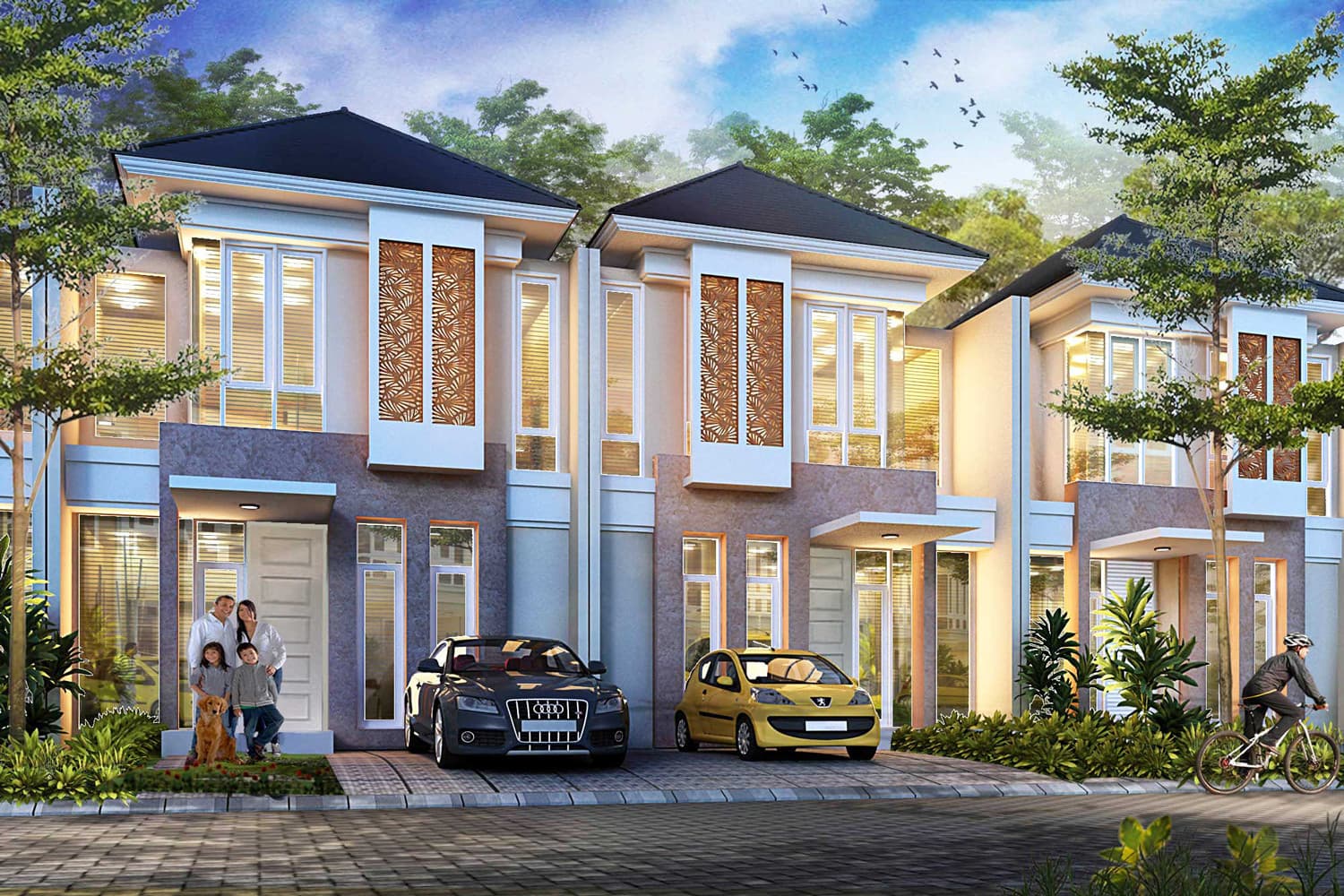 Fasad Brisbane Grand Pakuwon