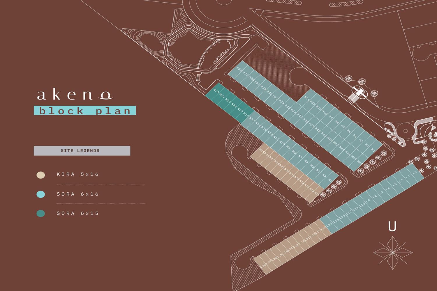 Siteplan Akeno Grand Kenjeran