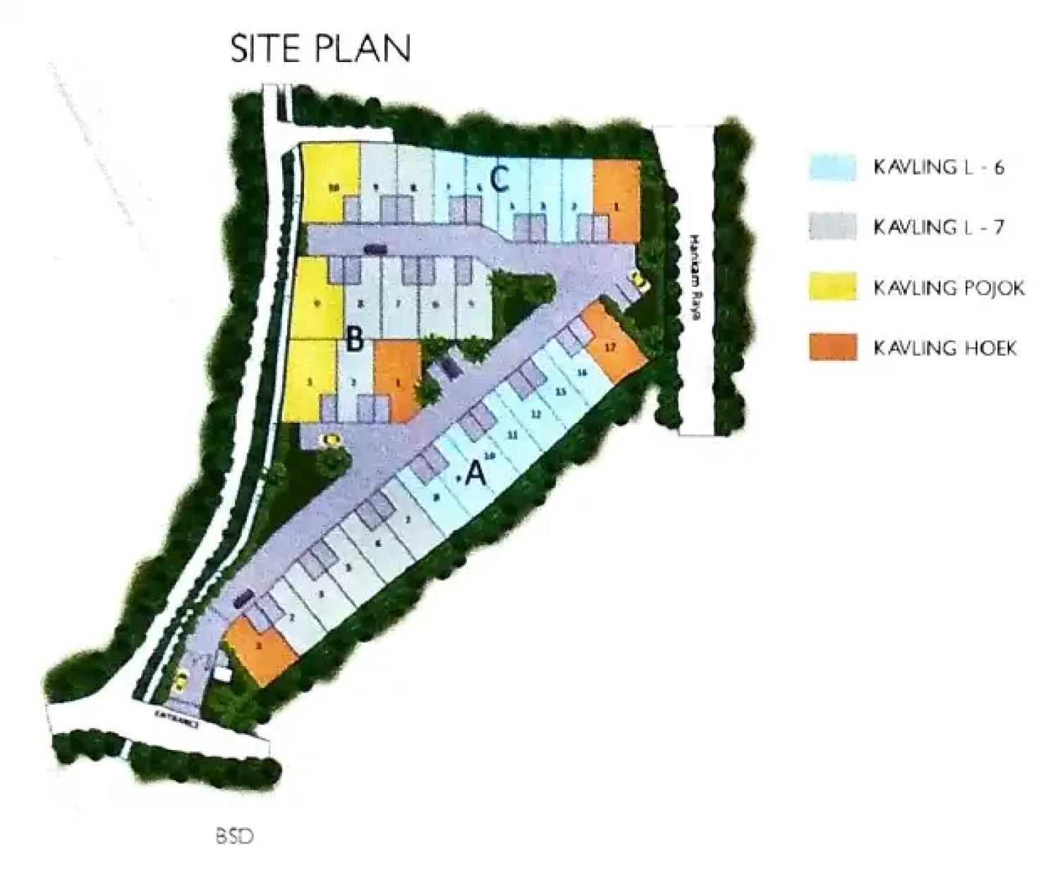 Siteplan Cluster