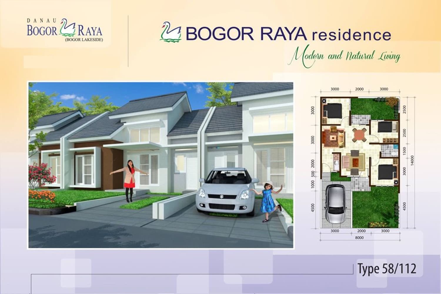 Fasad De Allucio Bogor Raya Residence