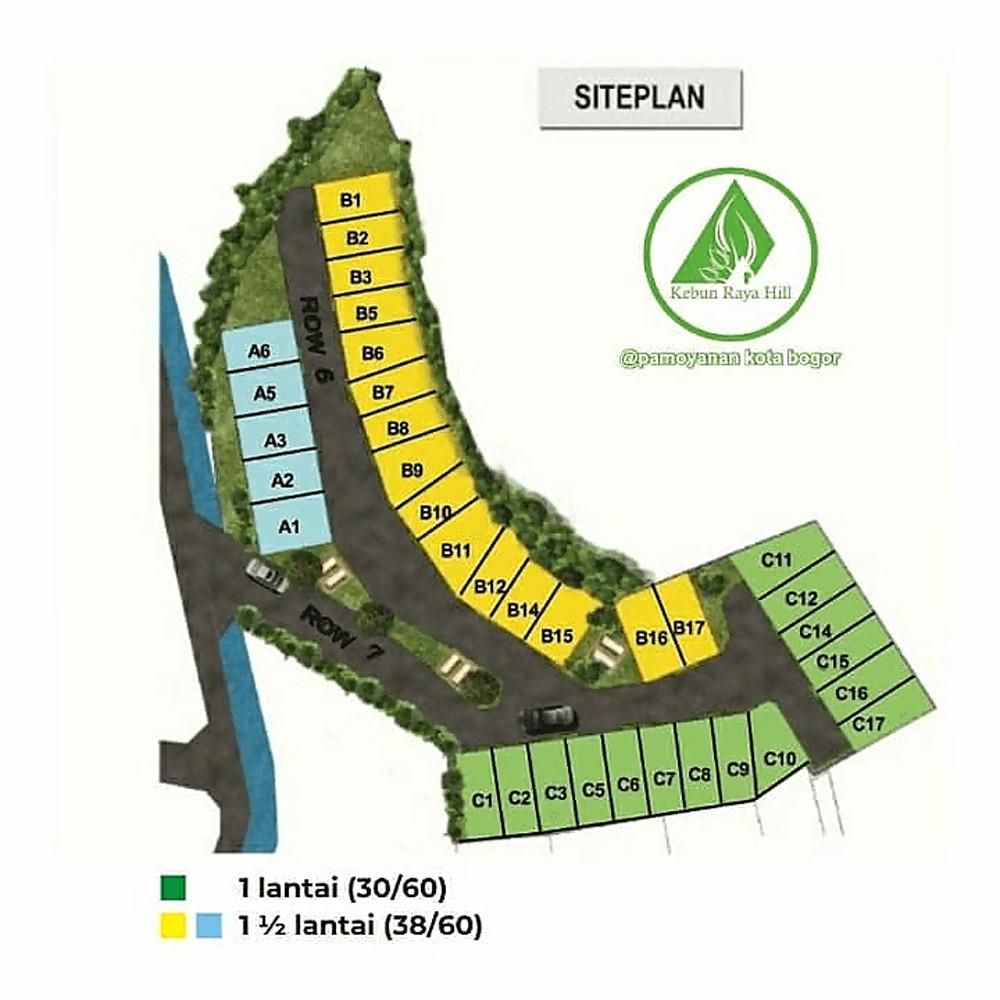 Siteplan Kebun Raya Hills