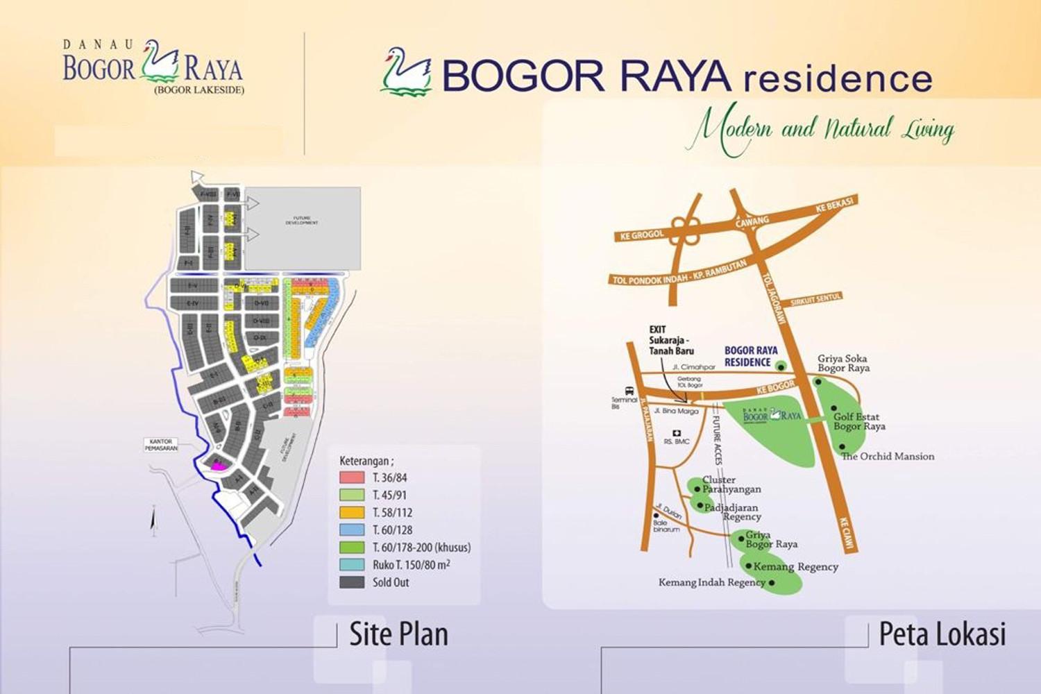 Siteplan De Allucio Bogor Raya Residence