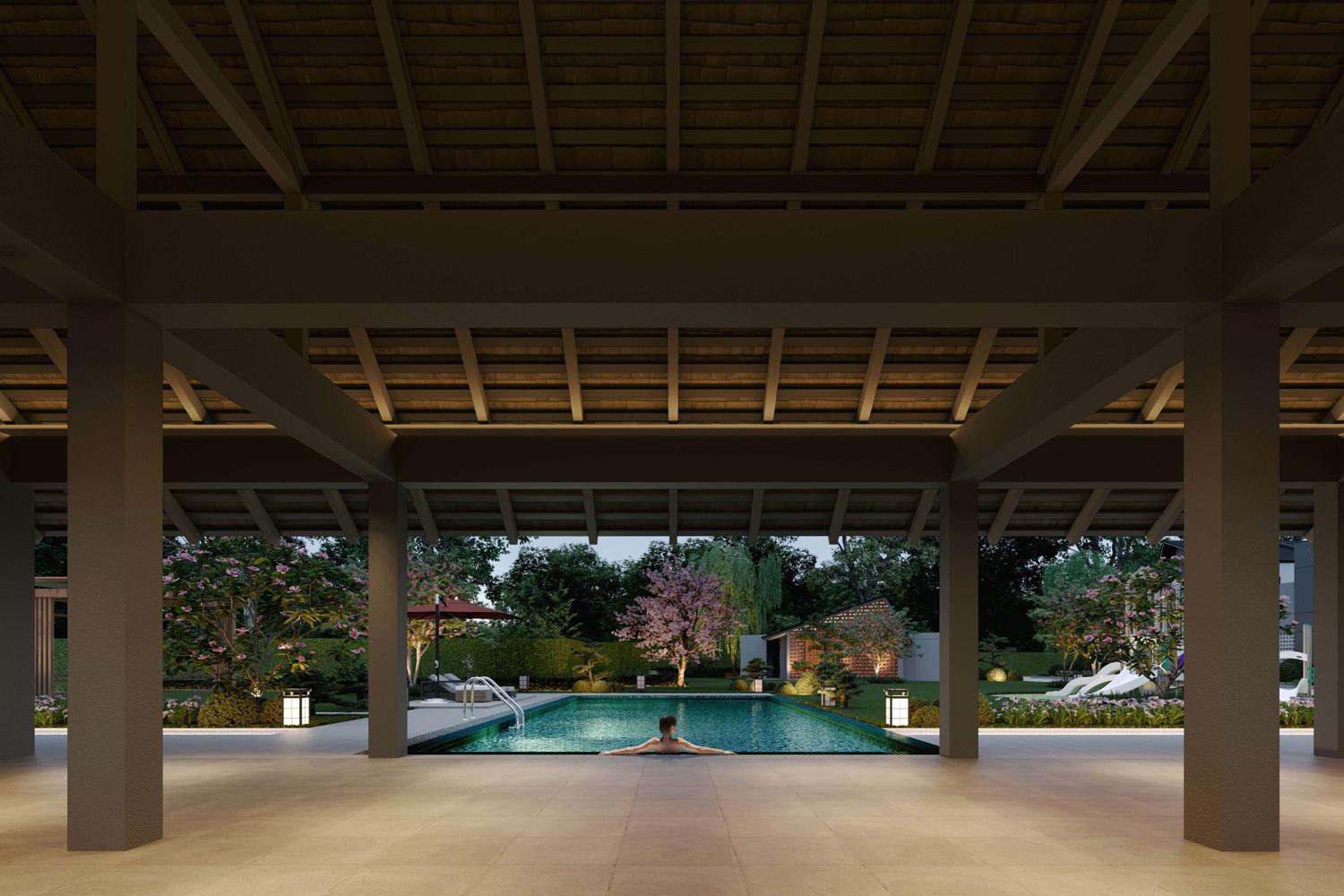 Clubhouse Morizono by Gardens at Candi Sawangan