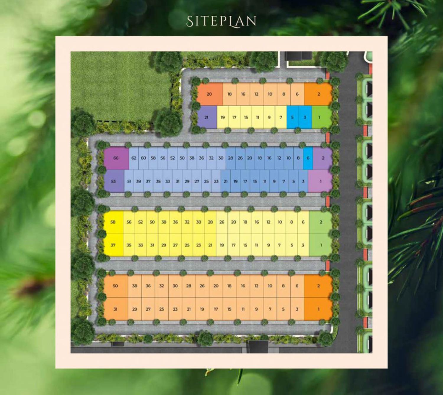 Siteplan Northern Pine OCBD Bogor