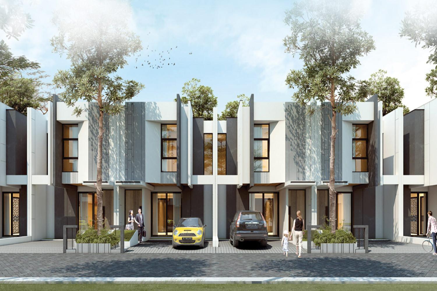 Fasad South Serpong Residence