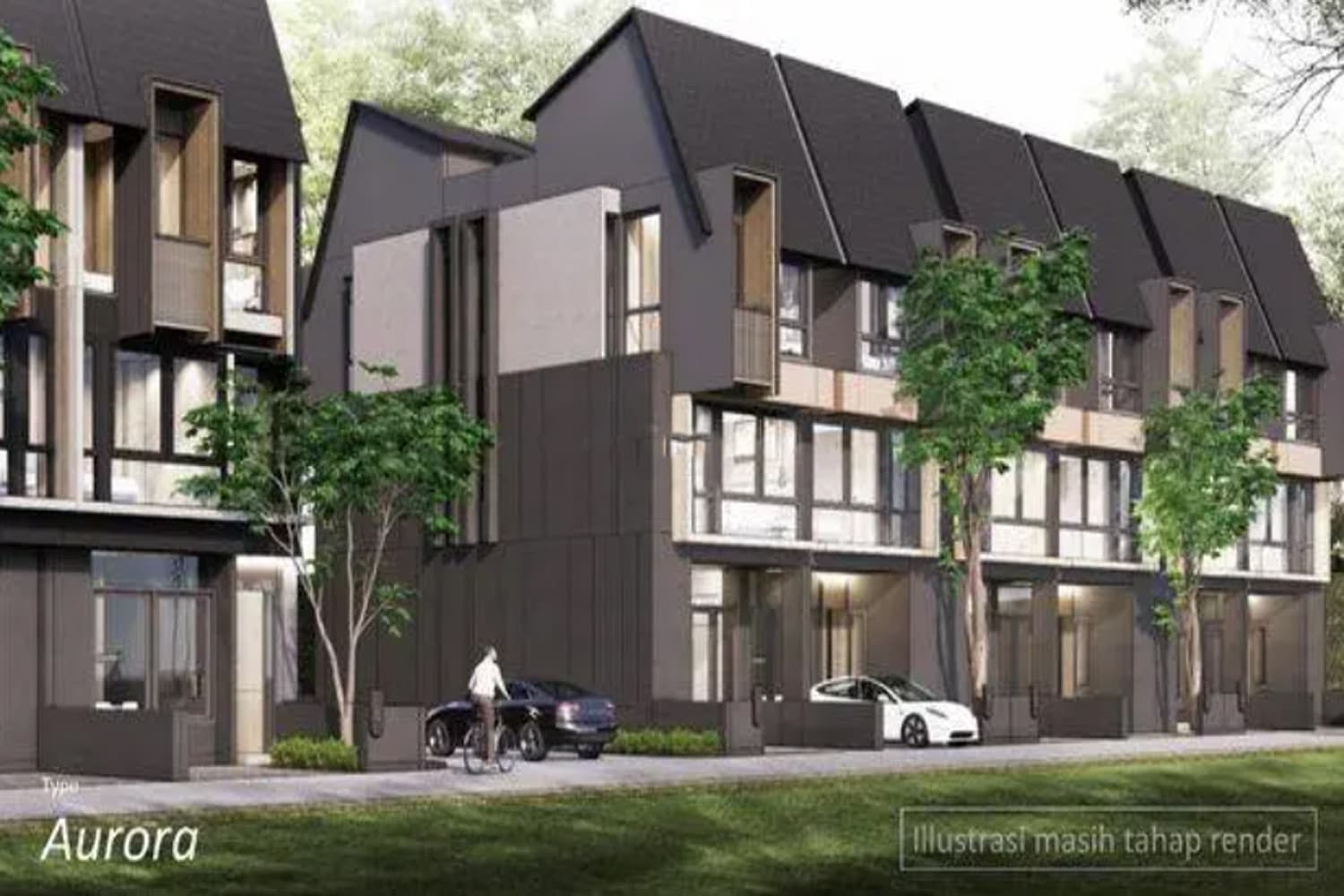 Fasad Nayara Townhouse