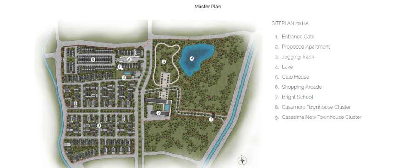 Siteplan Casasima Jagakarsa