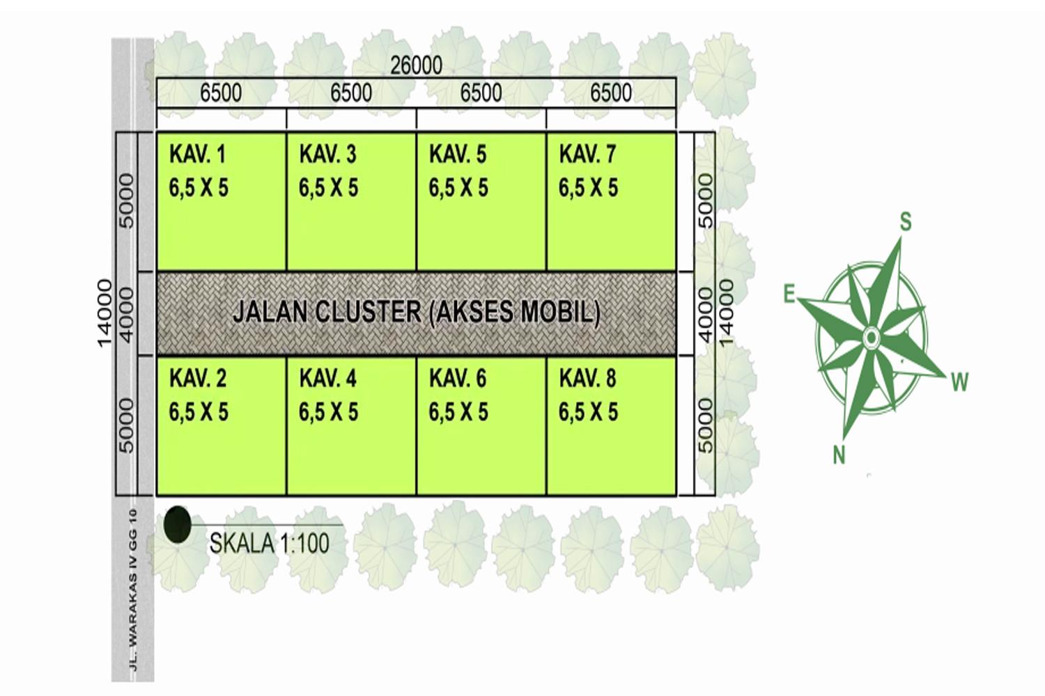 Siteplan Amaryllis Residence