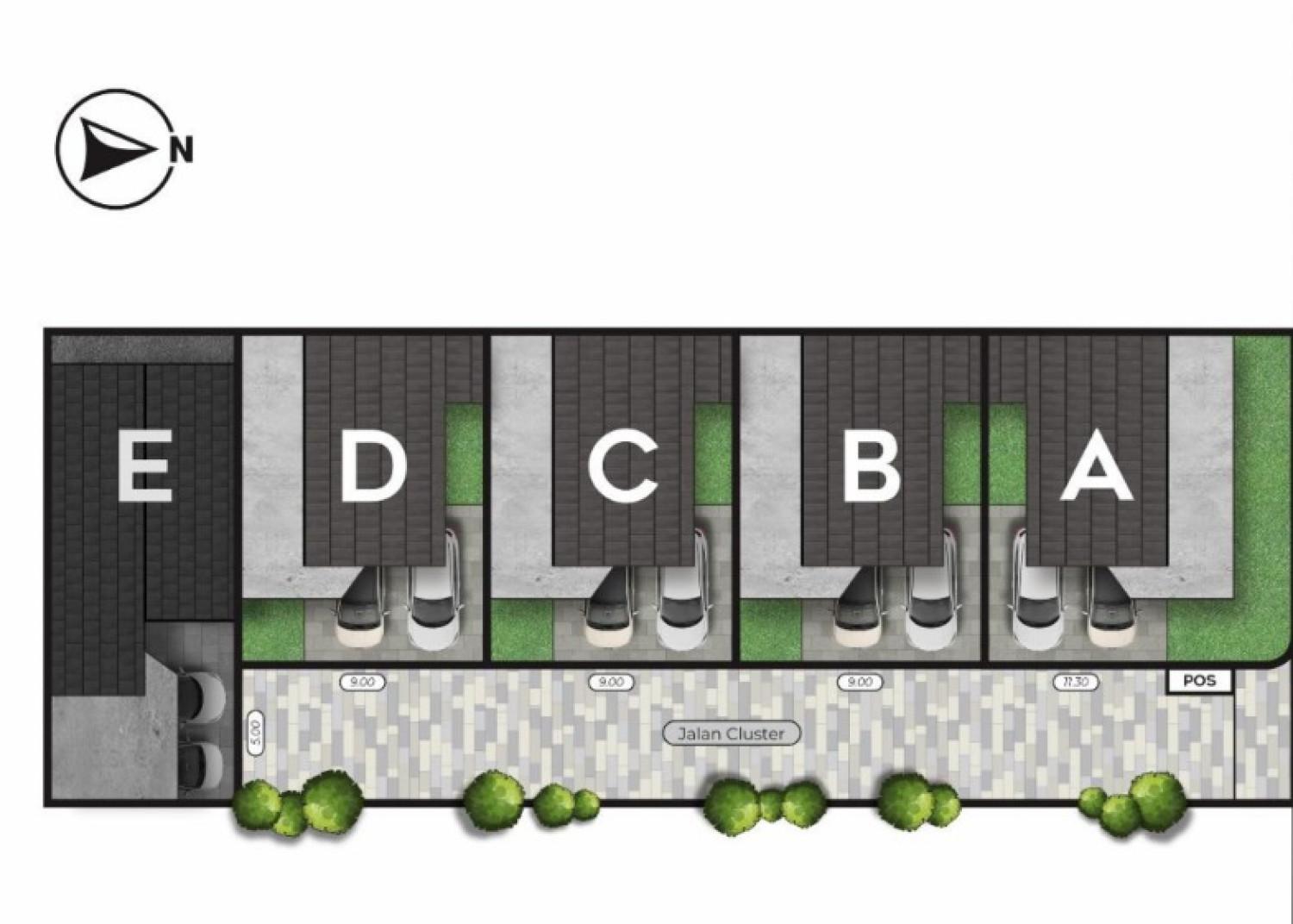 Siteplan Cluster