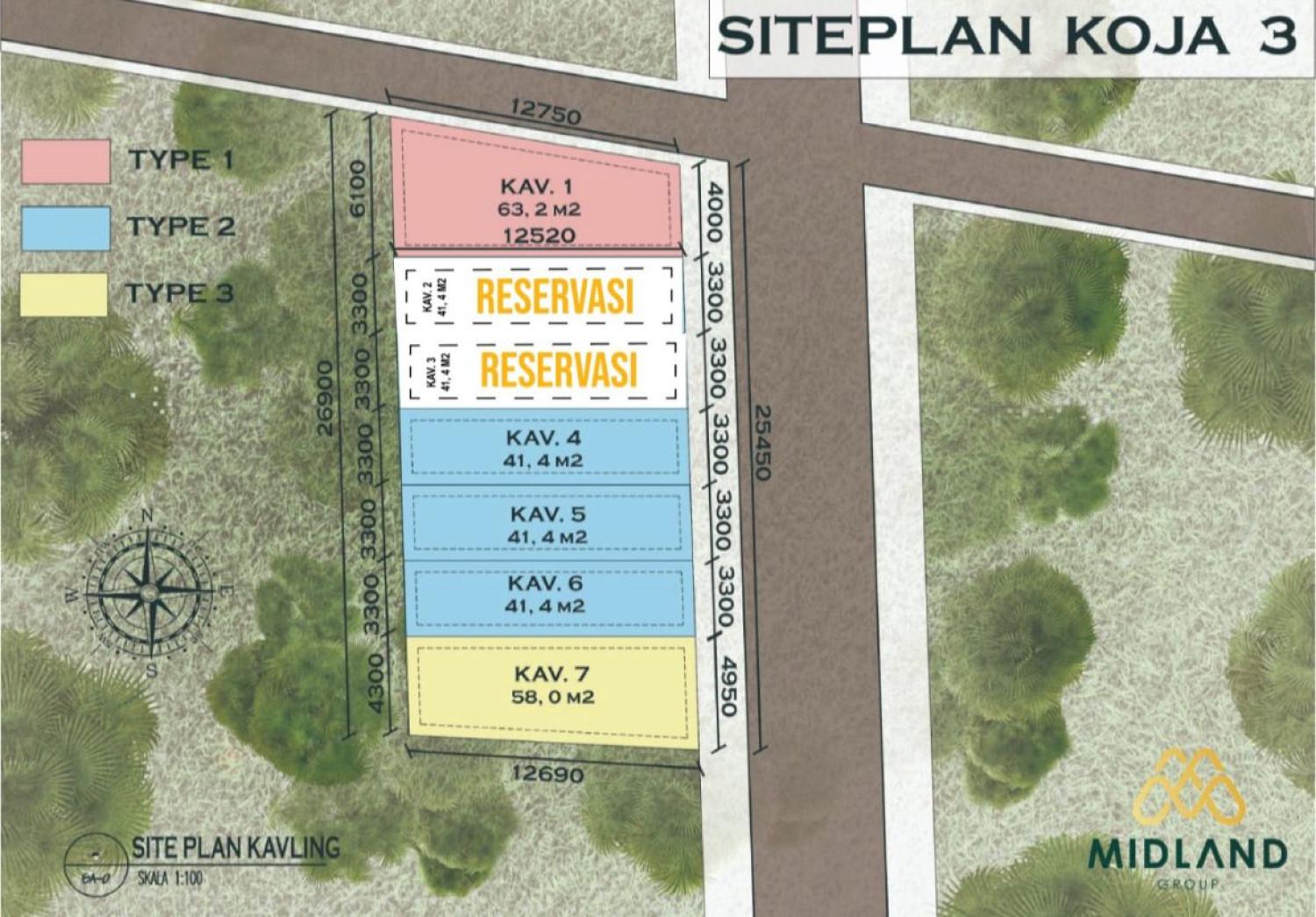 Siteplan Cluster