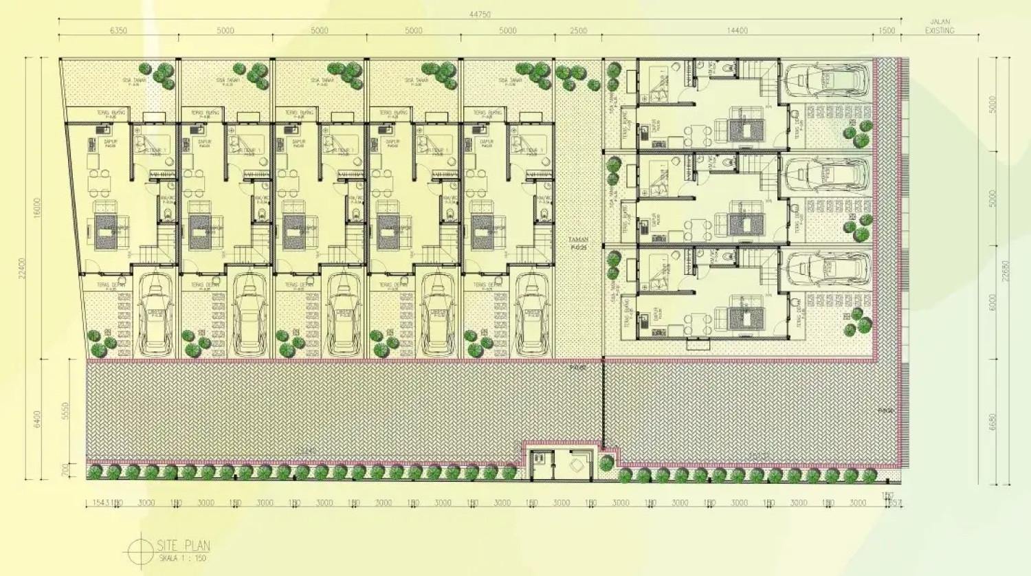 Siteplan Cluster