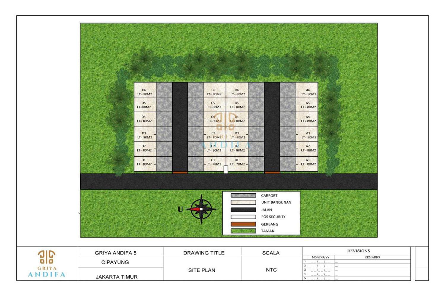 Siteplan Griya Andifa 5