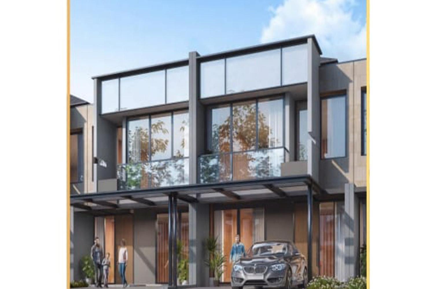 Fasad Kapitan 1 Kota Bagan PIK 2