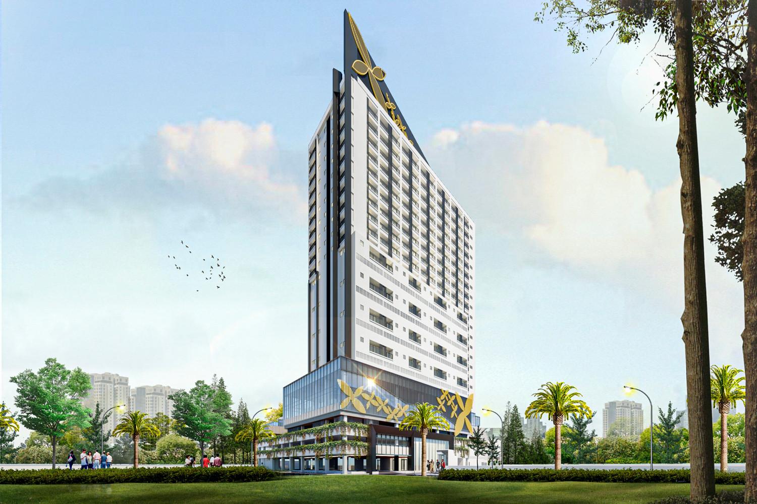 Fasad Apartemen Anwa Residence Bintaro