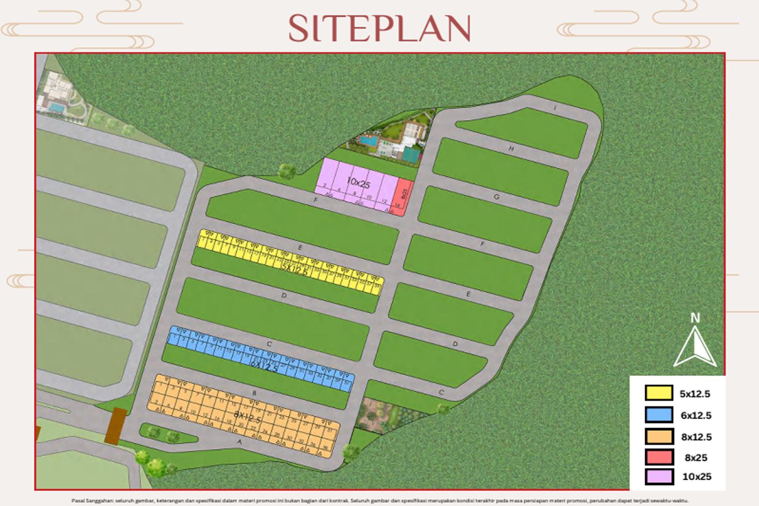 Siteplan Kapitan 1 Kampung Bagan PIK 2