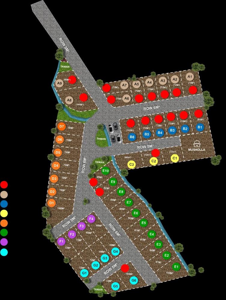 Siteplan Cluster