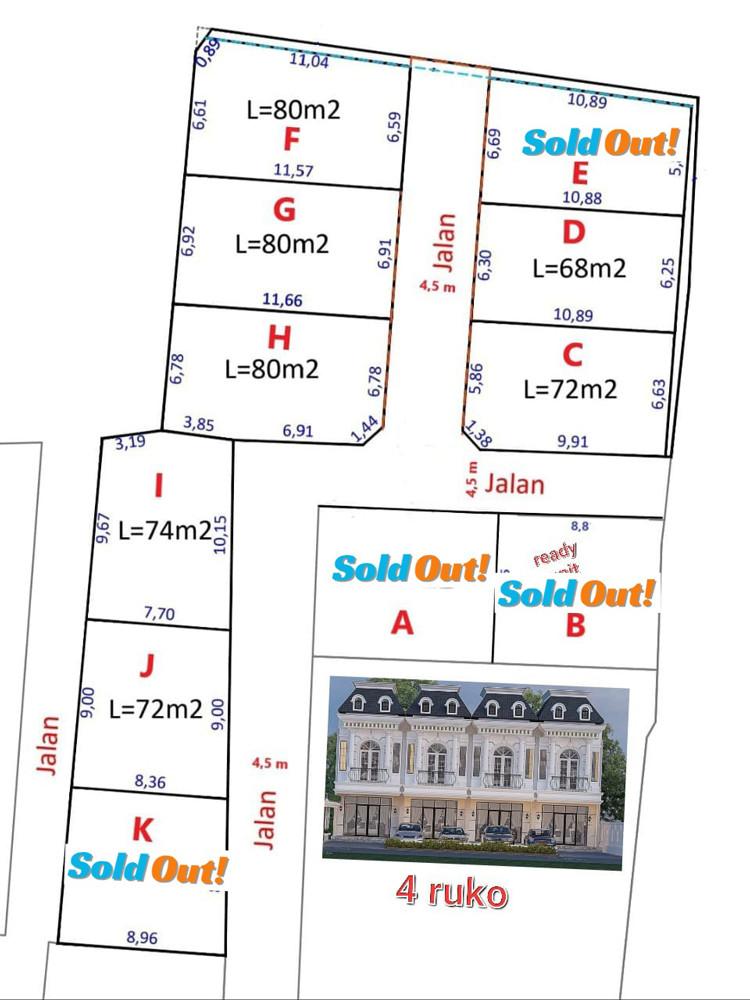 Siteplan Rumateduh Townhouse