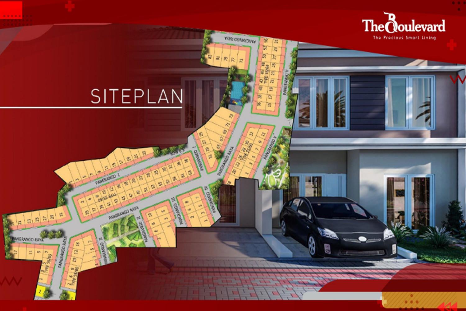 Siteplan The Boulevard