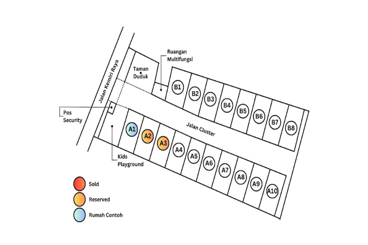 Siteplan Samaya Pondok Cabe