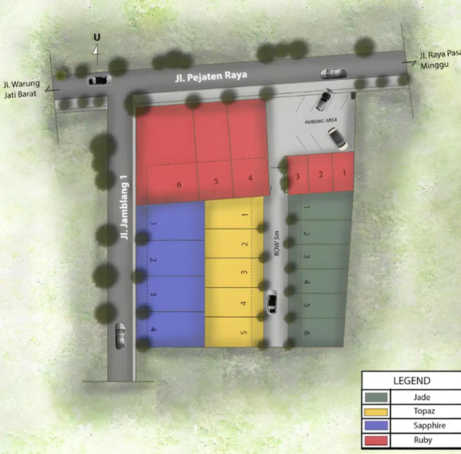 Siteplan Teras Pejaten