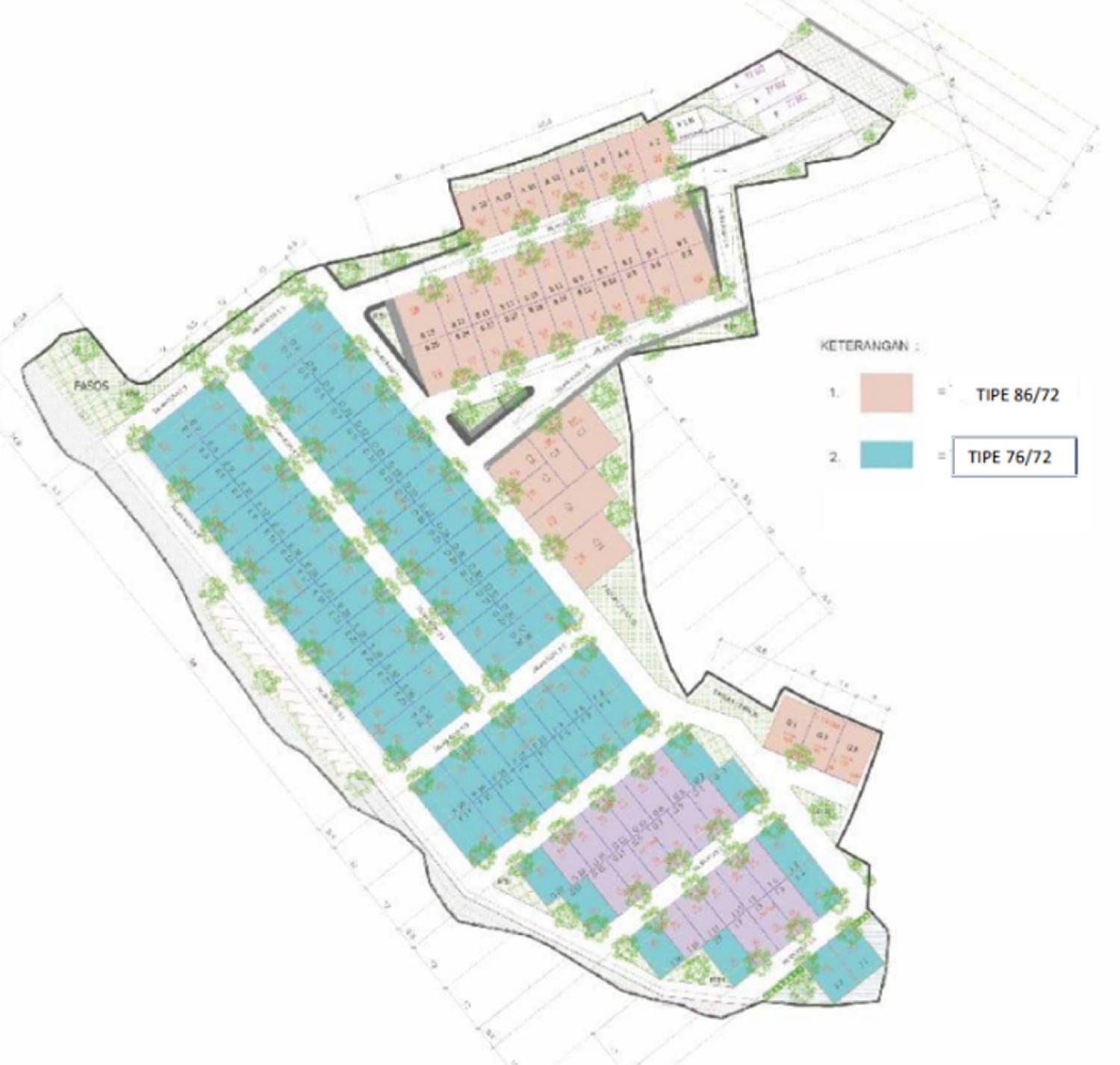 Siteplan JDS Resort