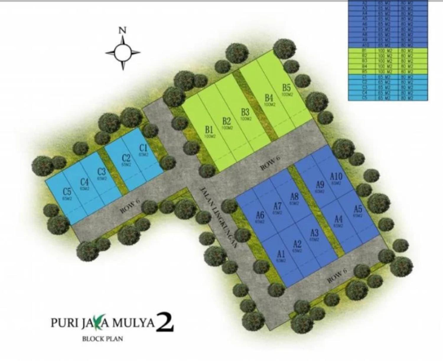 Siteplan Puri Jakamulya 2