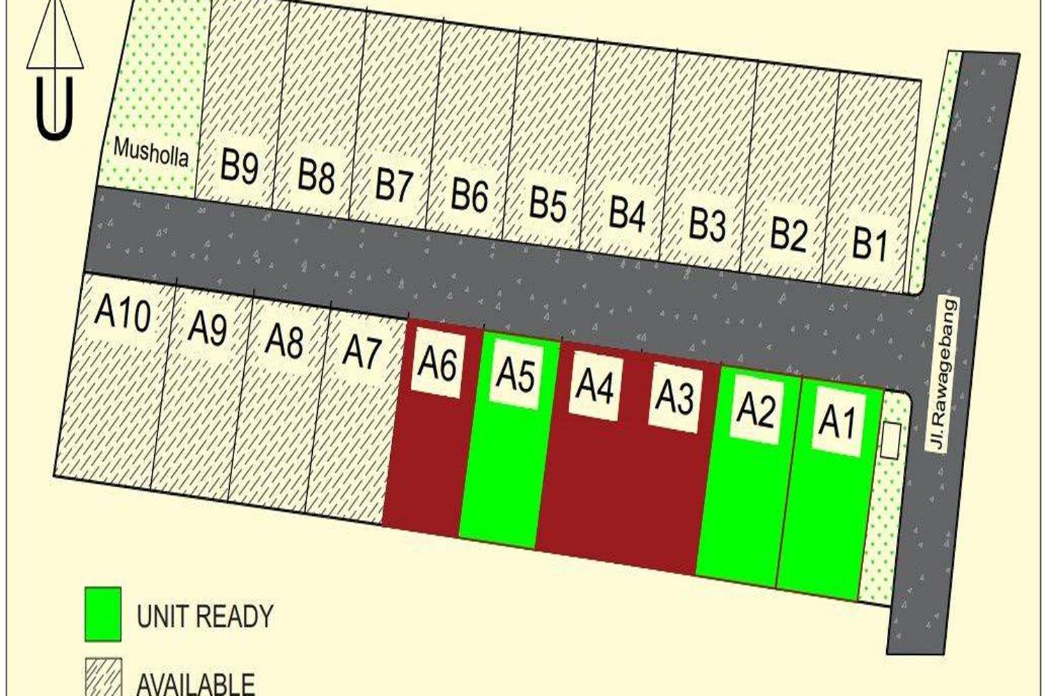 Siteplan Villa Viscaria