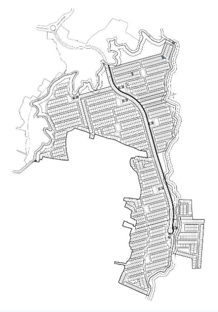 Siteplan Fortune Spring Graha Raya Bintaro