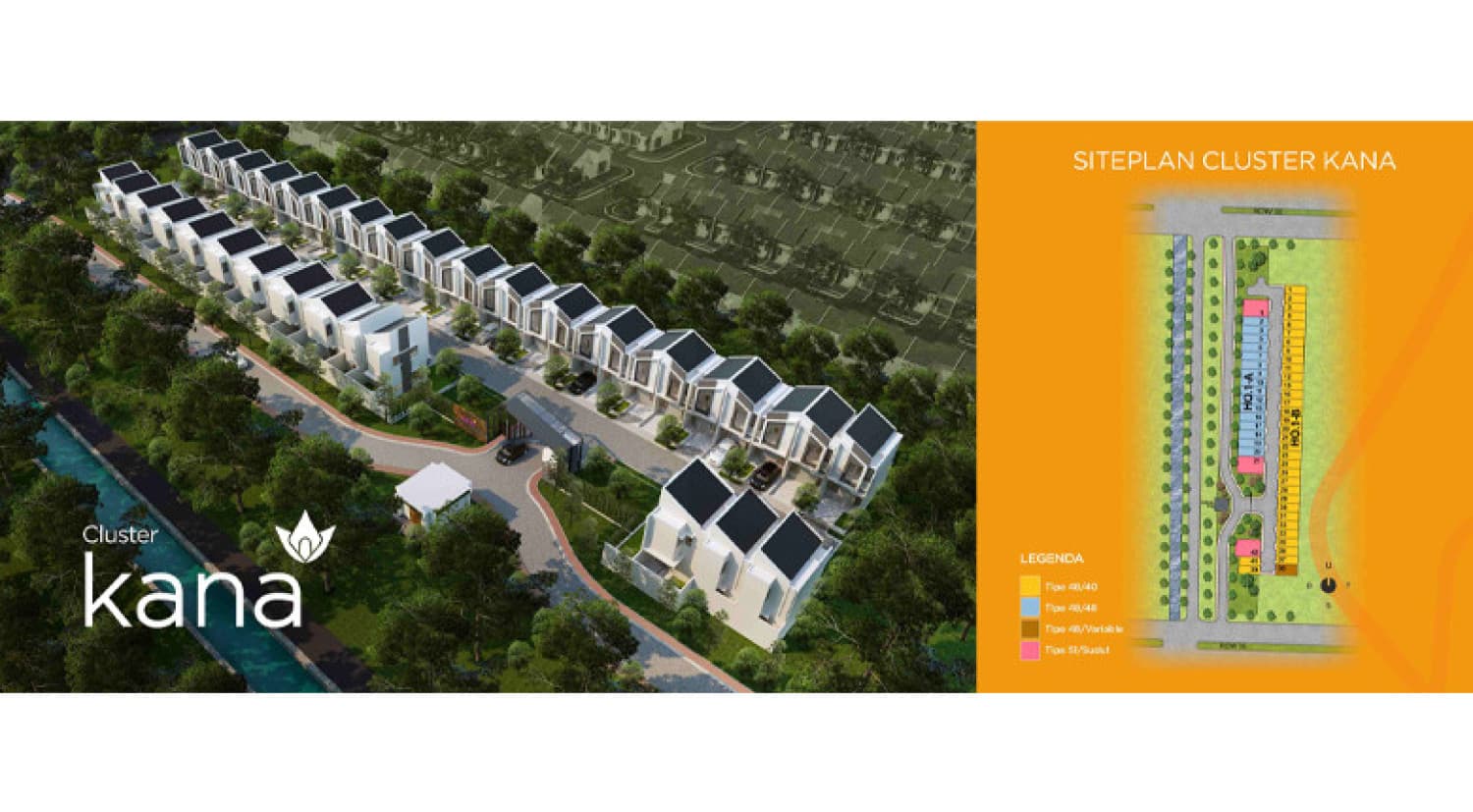 Siteplan Cluster Kana Harapan Indah