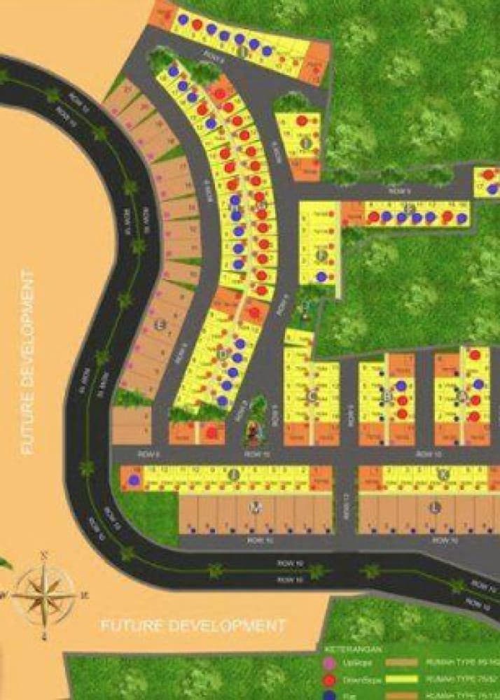 Siteplan The Emeralda Resort