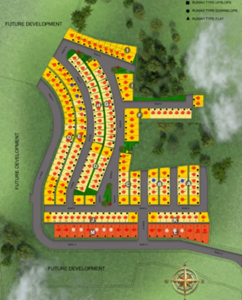 Siteplan Janet Park
