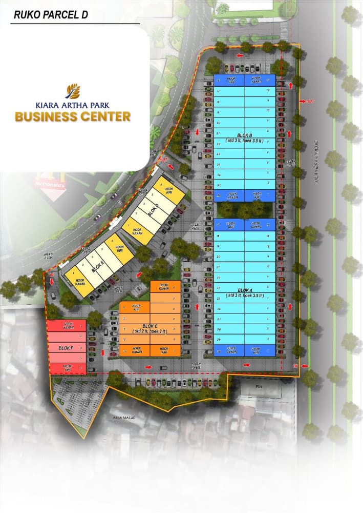 Siteplan Cluster